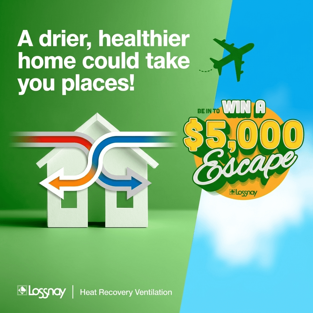 WIN a $5,000 Winter Escape with Mitsubishi Electric Lossnay!